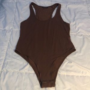 Chocolate brown bodysuit